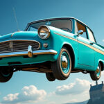 découvrez la légendaire voiture volante, la ford anglia, rendue célèbre par harry potter. plongez dans l'univers magique et revivez les aventures inoubliables de ce véhicule emblématique.