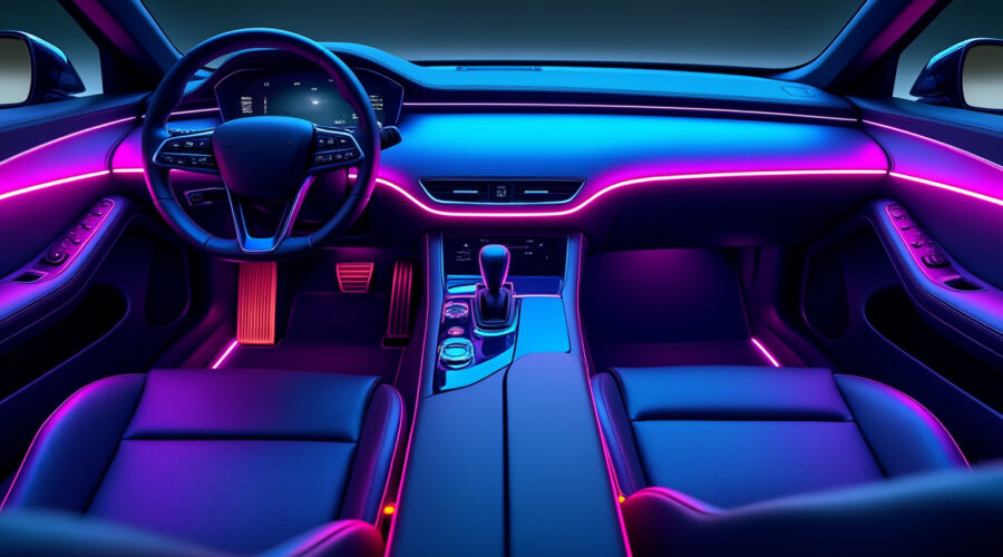 découvrez nos astuces et conseils pour aménager l'intérieur de votre voiture avec des lumières led, afin de créer une ambiance personnalisée, moderne et agréable.